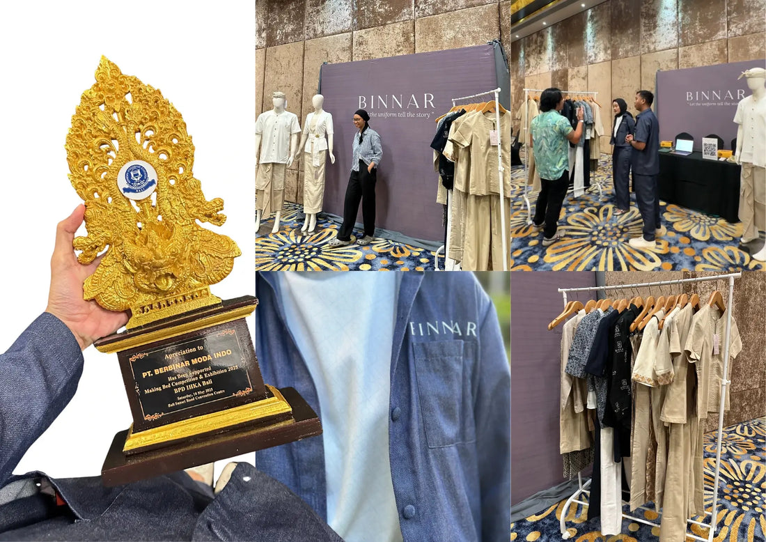 Pameran Perdana Binnar di Bali : Standar Baru Seragam Hotel Profesional