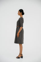 Gaun FML V-Neck Lengan Siku 2 PR