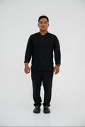 Jaket Koki ML Double Breasted Lengan Panjang MFB Dry Fit