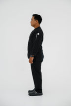 Jaket Koki ML Double Breasted Lengan Panjang MFB Dry Fit
