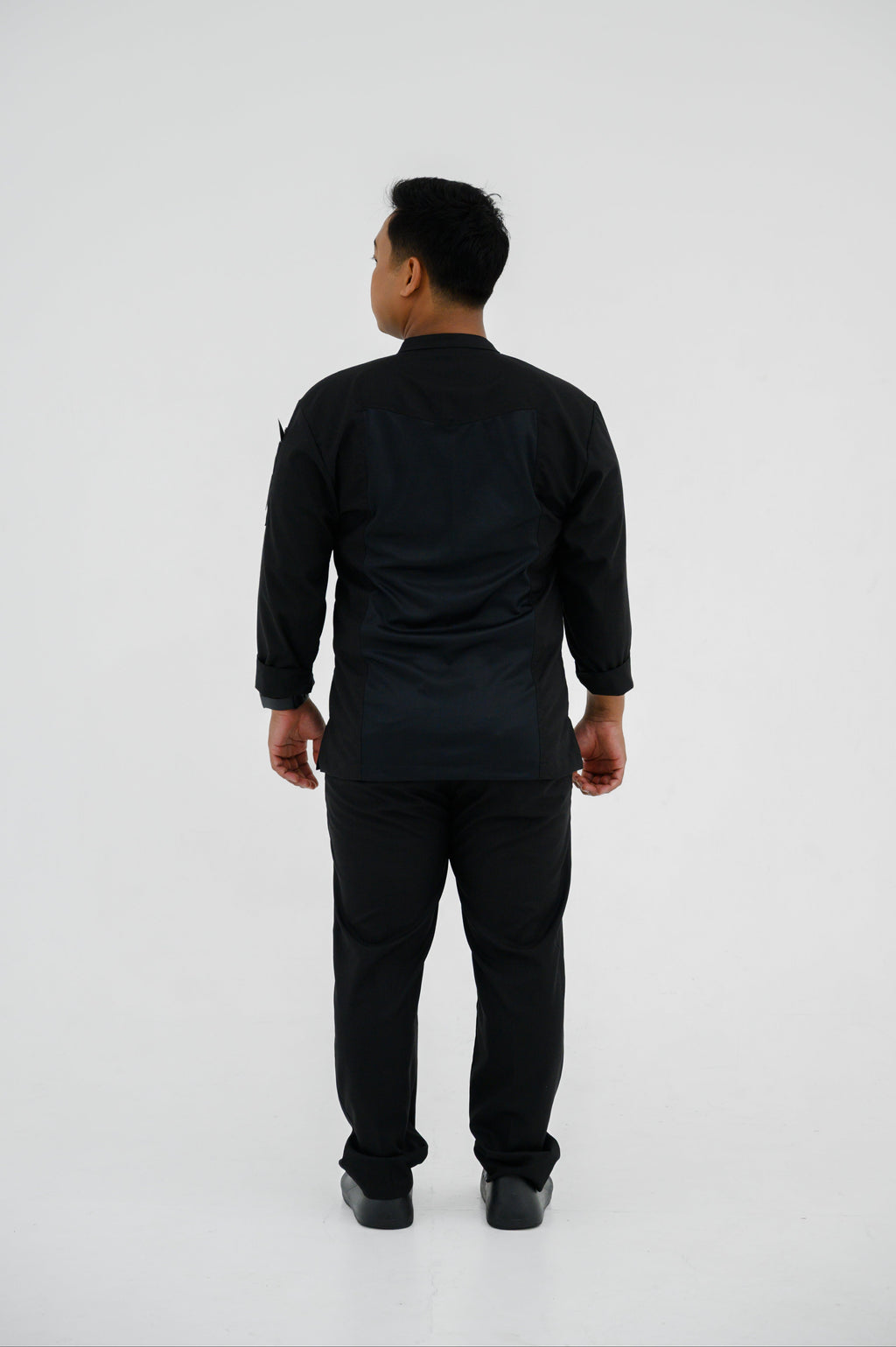 Jaket Koki ML Double Breasted Lengan Panjang MFB Dry Fit
