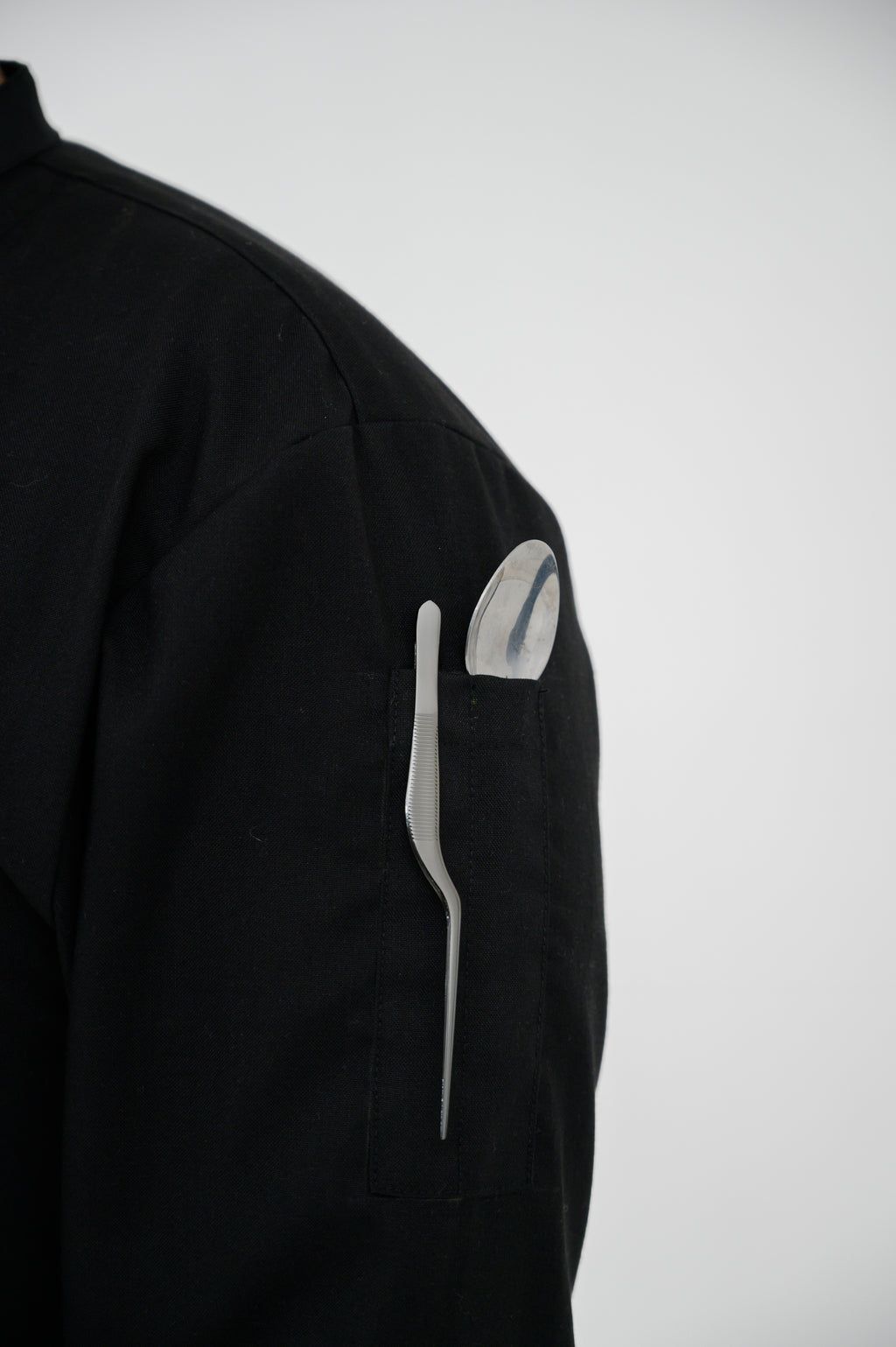 Jaket Koki ML Double Breasted Lengan Panjang MFB Dry Fit