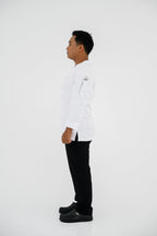 Jaket Koki ML Double Breasted L/S Campuran Kain Dry Fit