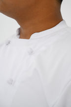Jaket Koki ML Double Breasted L/S Campuran Kain Dry Fit