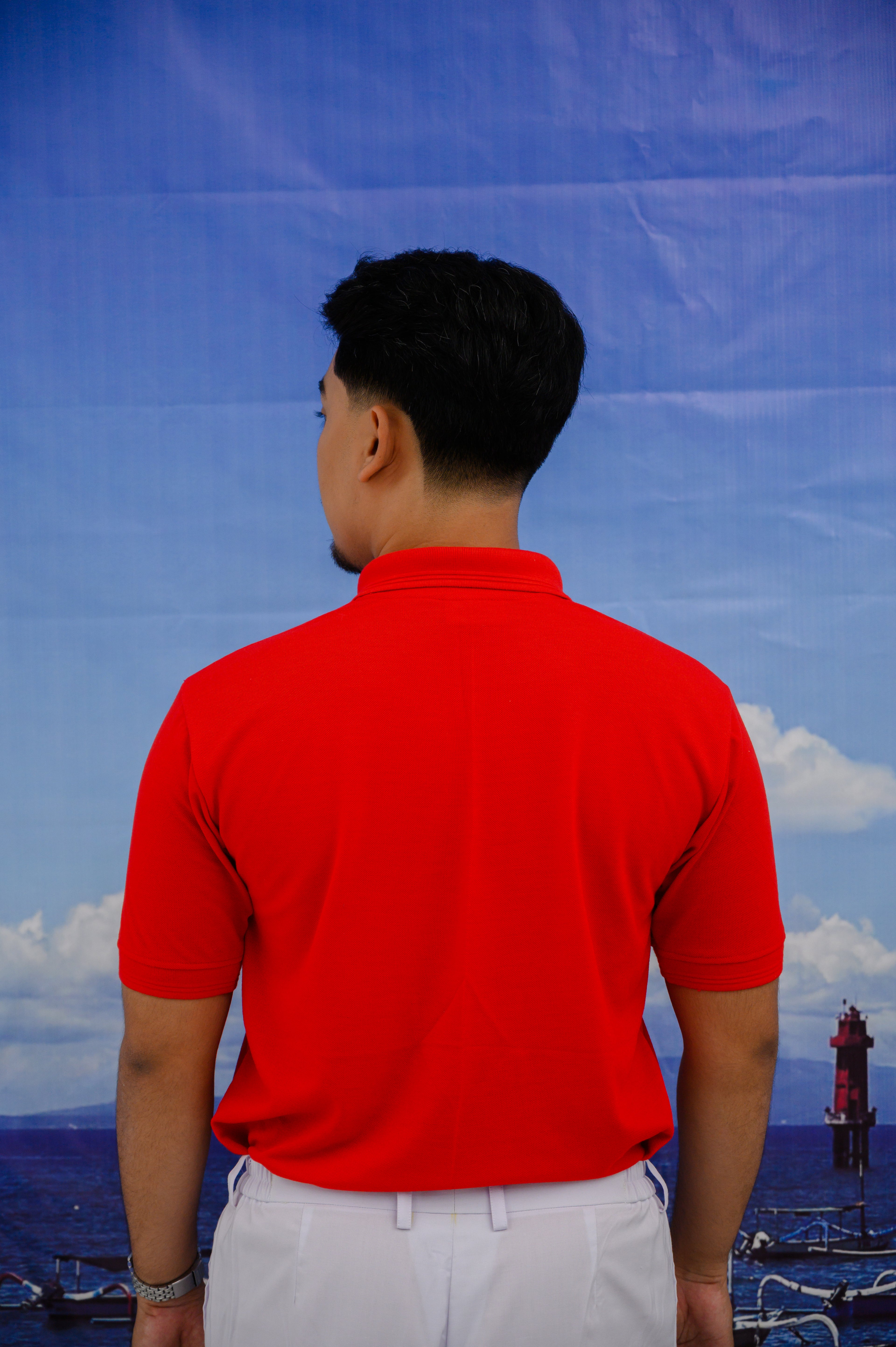 Kaos Polo ML Lengan Pendek