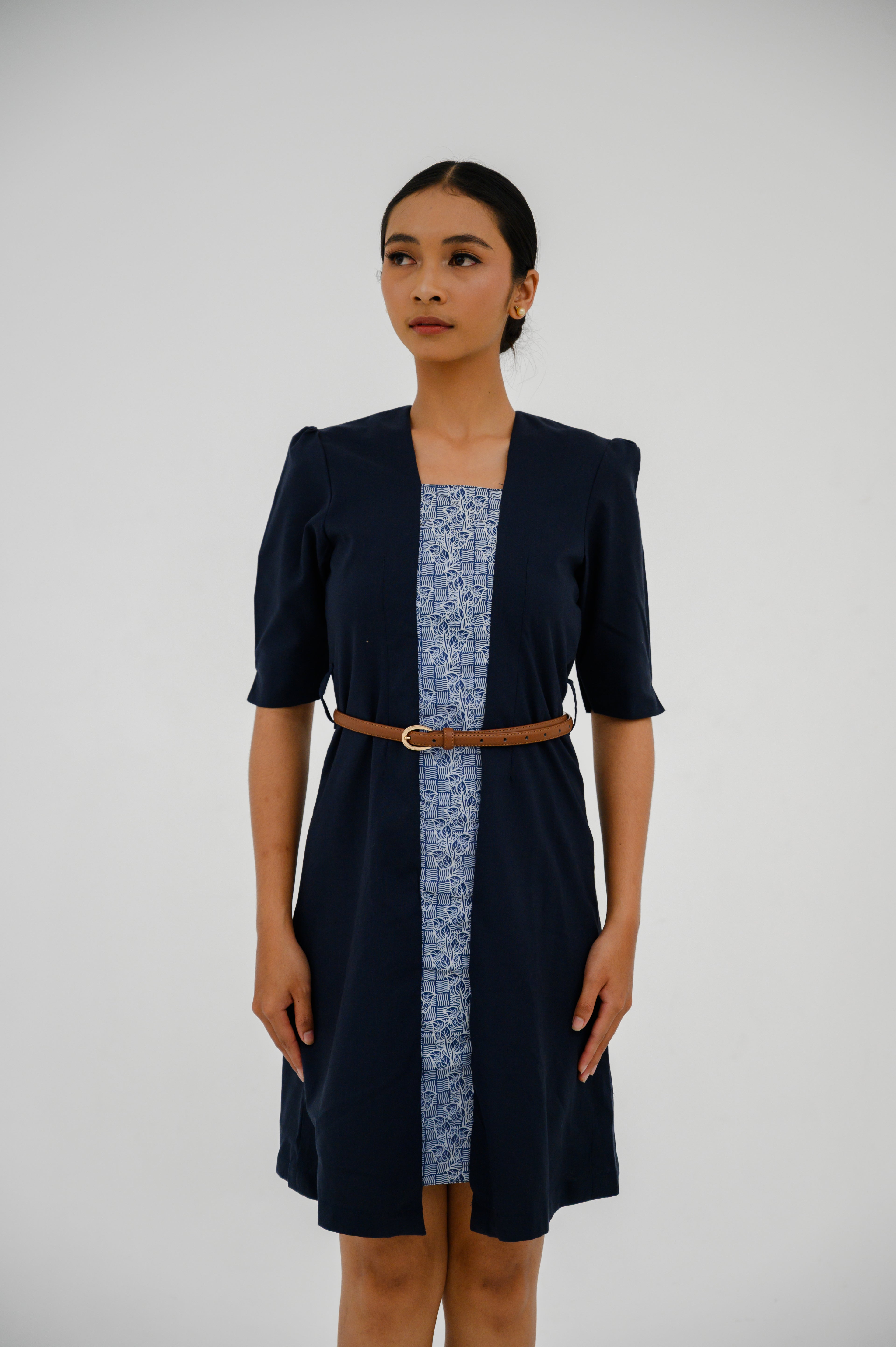 Dress FML Kebaya Kutubaru E/S Kain Mix 2 PR