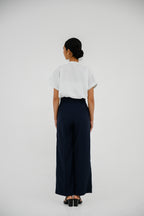 Atasan FML Mandarin V-neck Lengan Pendek 2 PR - Relaxed fit