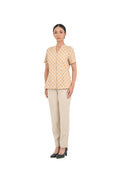 Atasan FML Mandarin V-neck Lengan Pendek 2 PR