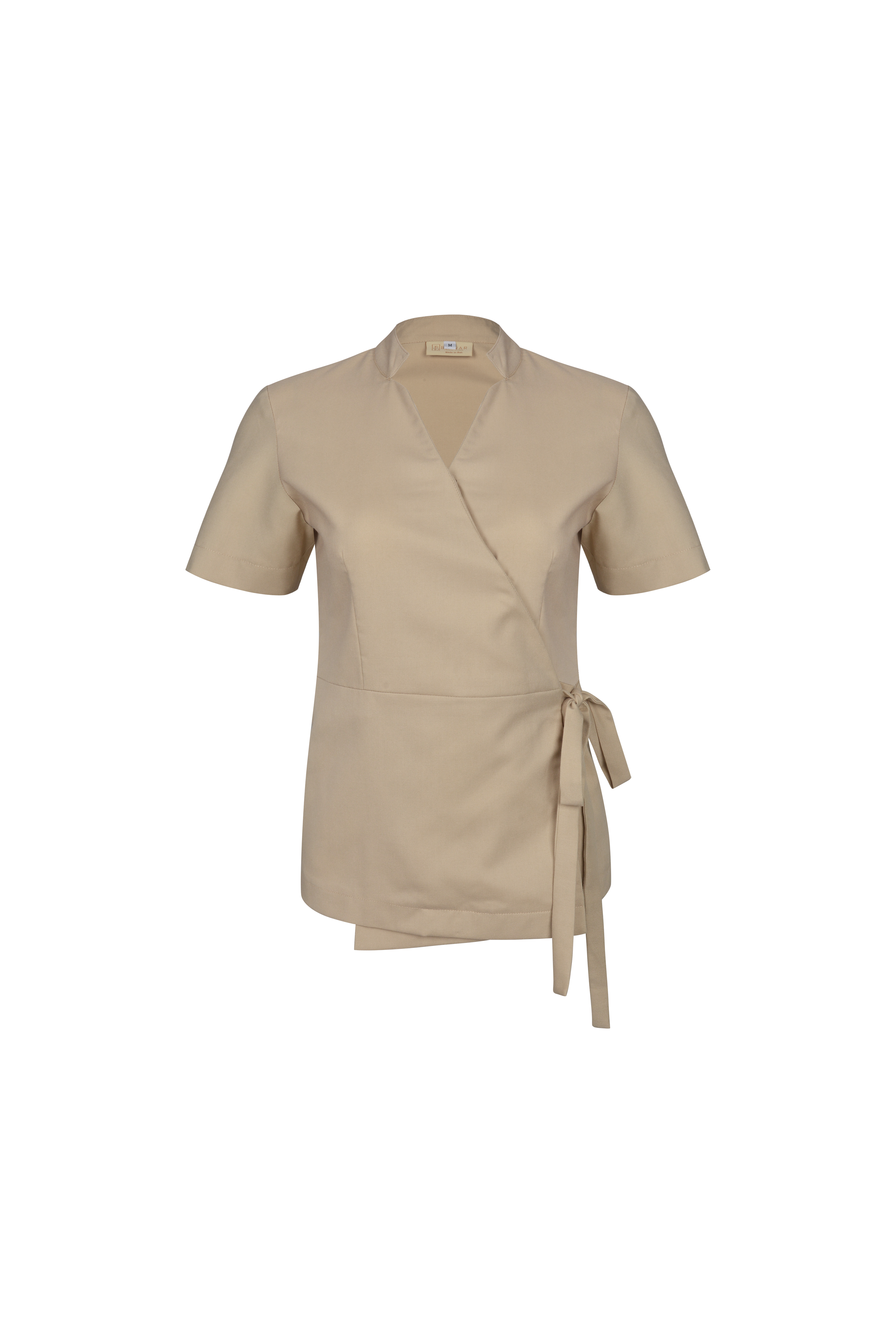 Atasan FML Mandarin V-neck S/S 2 PR dengan Tali Samping