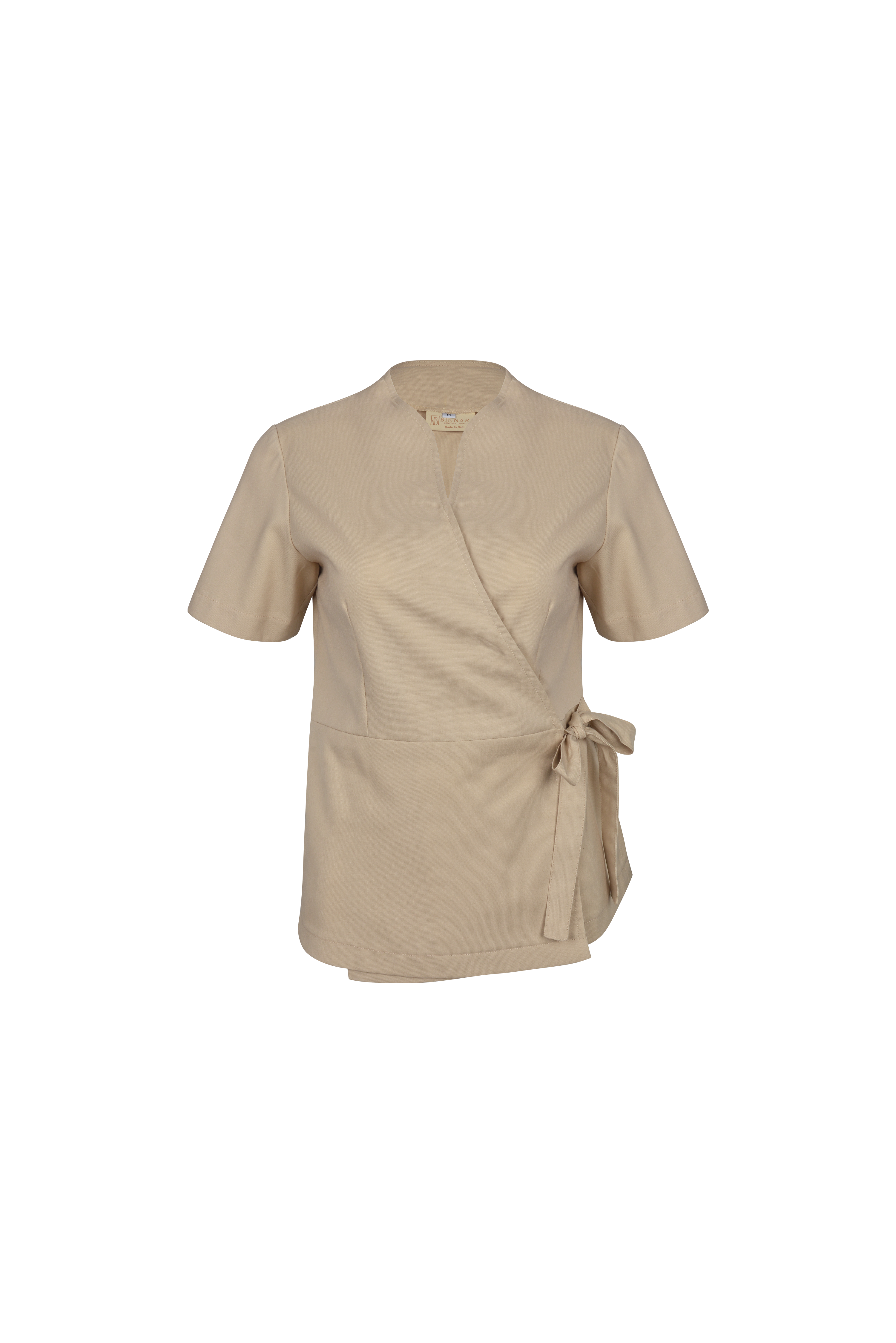 Atasan FML V-neck S/S 2 PR dengan Ikat Samping
