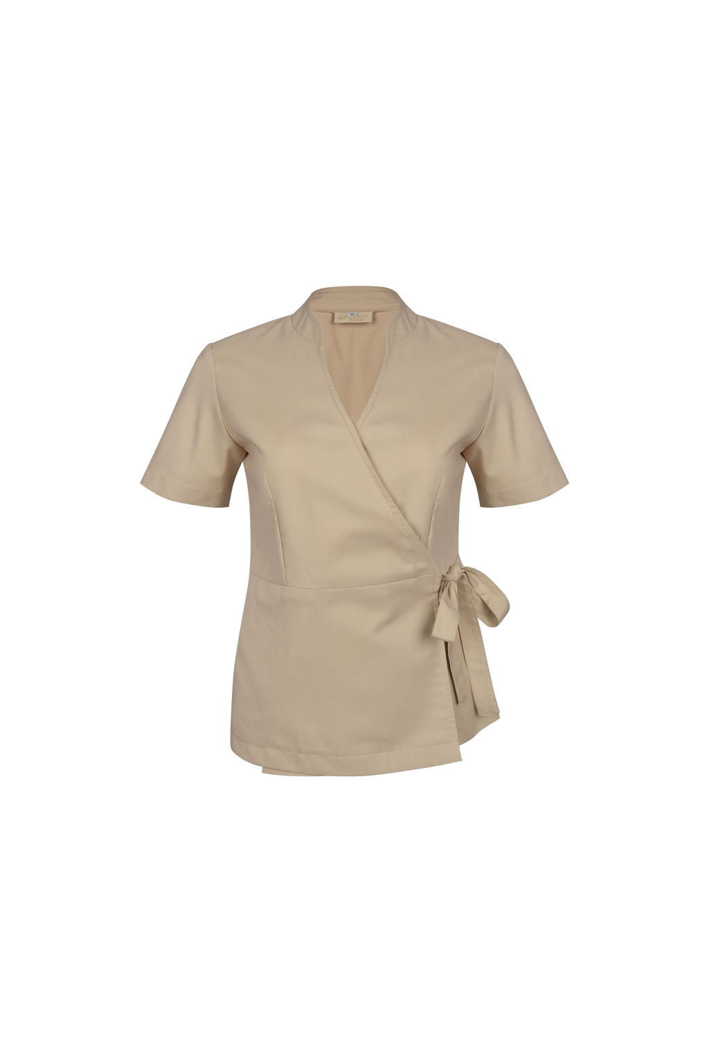 Atasan FML Mandarin V-neck S/S 2 PR dengan Tali Samping