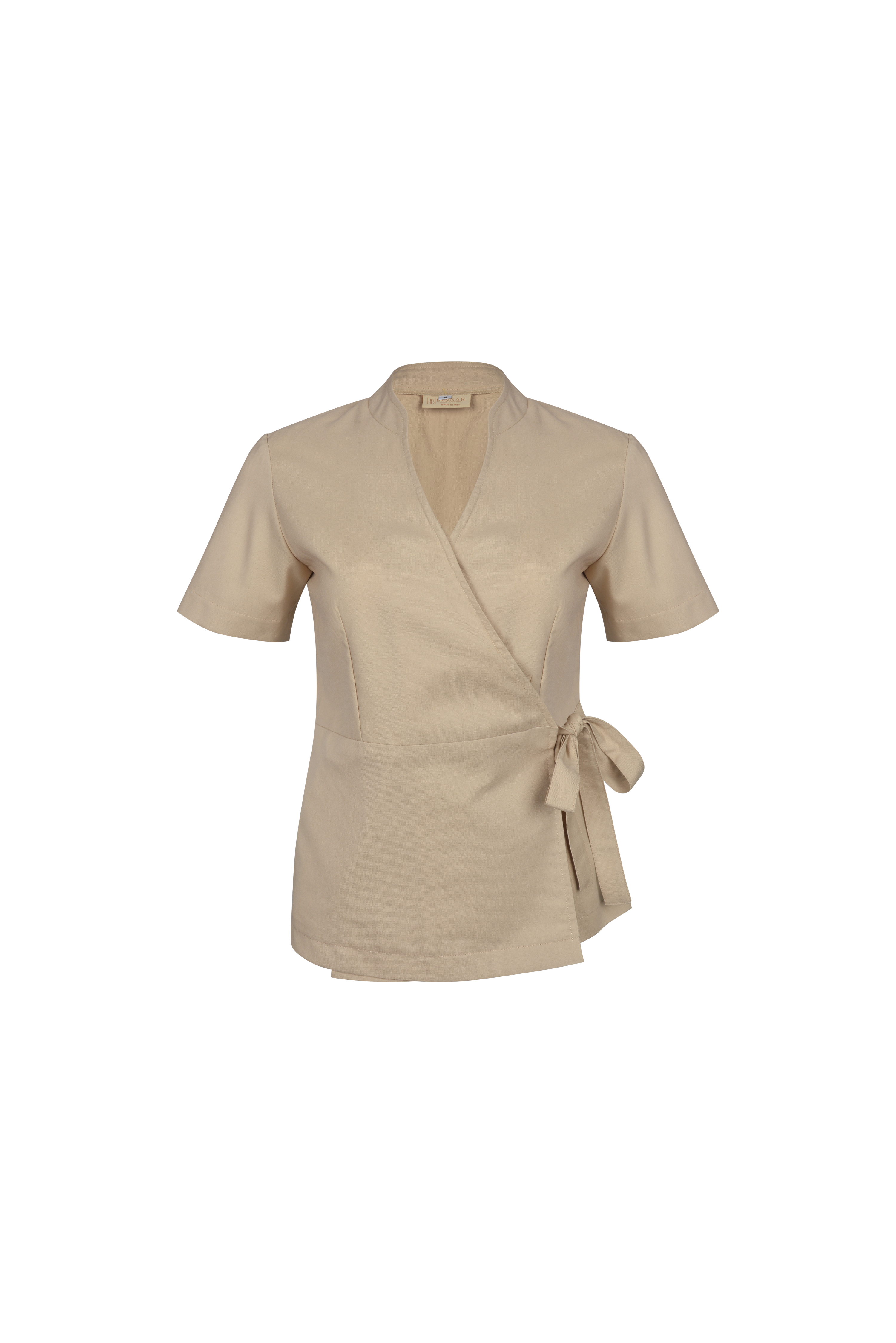 Atasan FML Mandarin V-neck S/S 2 PR dengan Tali Samping