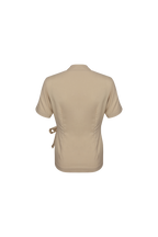 Atasan FML Mandarin V-neck S/S 2 PR dengan Tali Samping