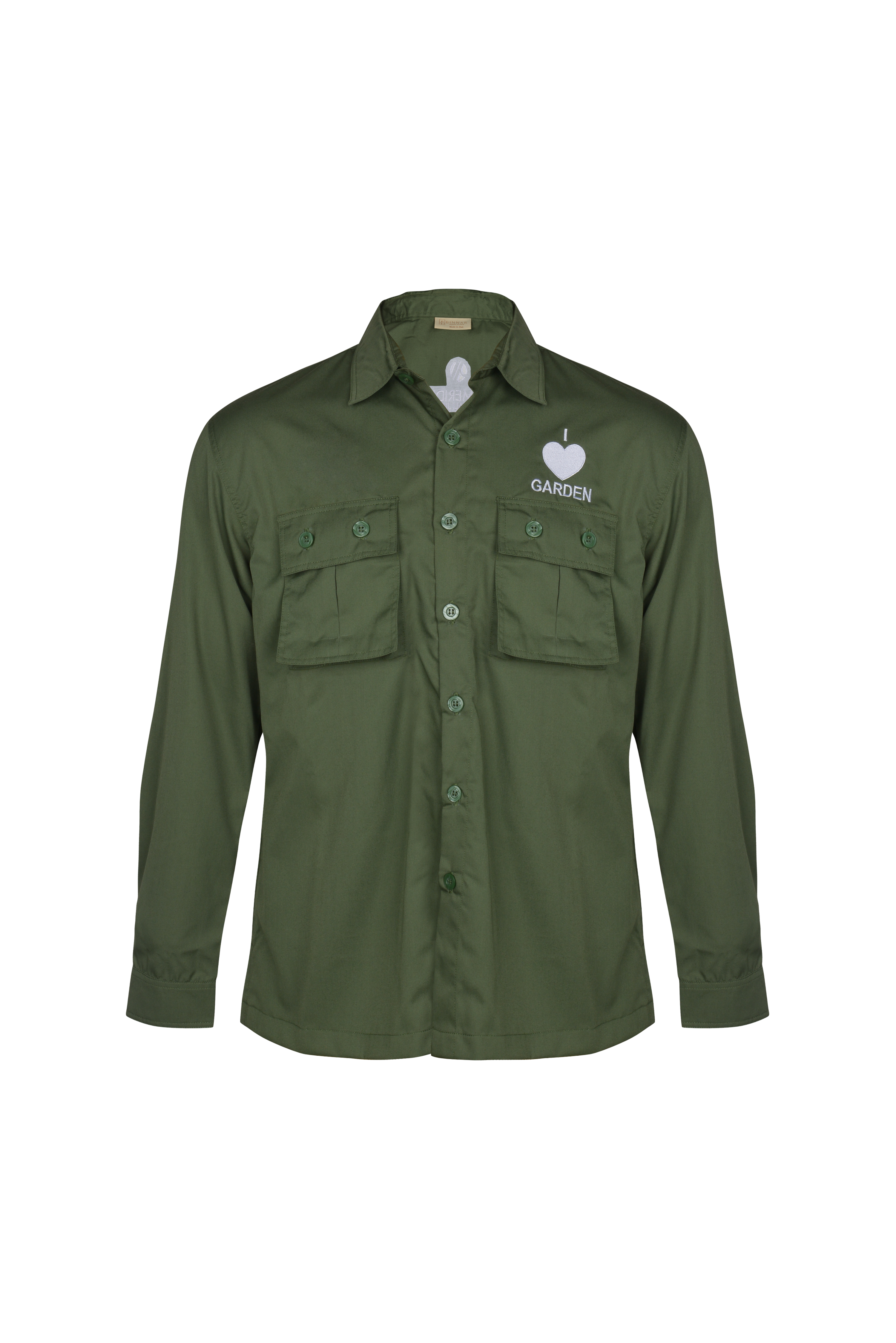 Atasan ML Kancing Bawah L/S Bordir 2PR