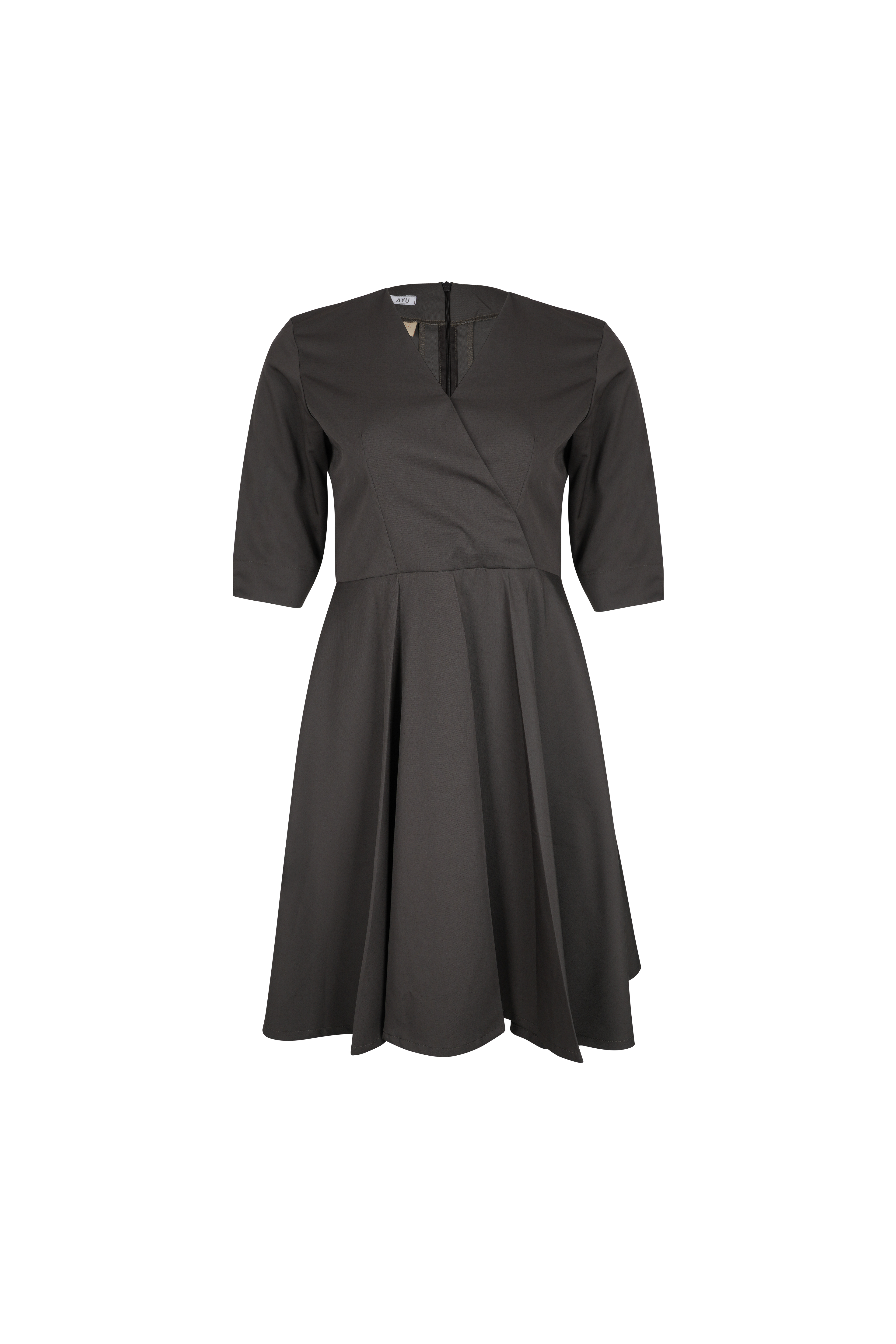 Gaun FML V-Neck Lengan Siku 2 PR