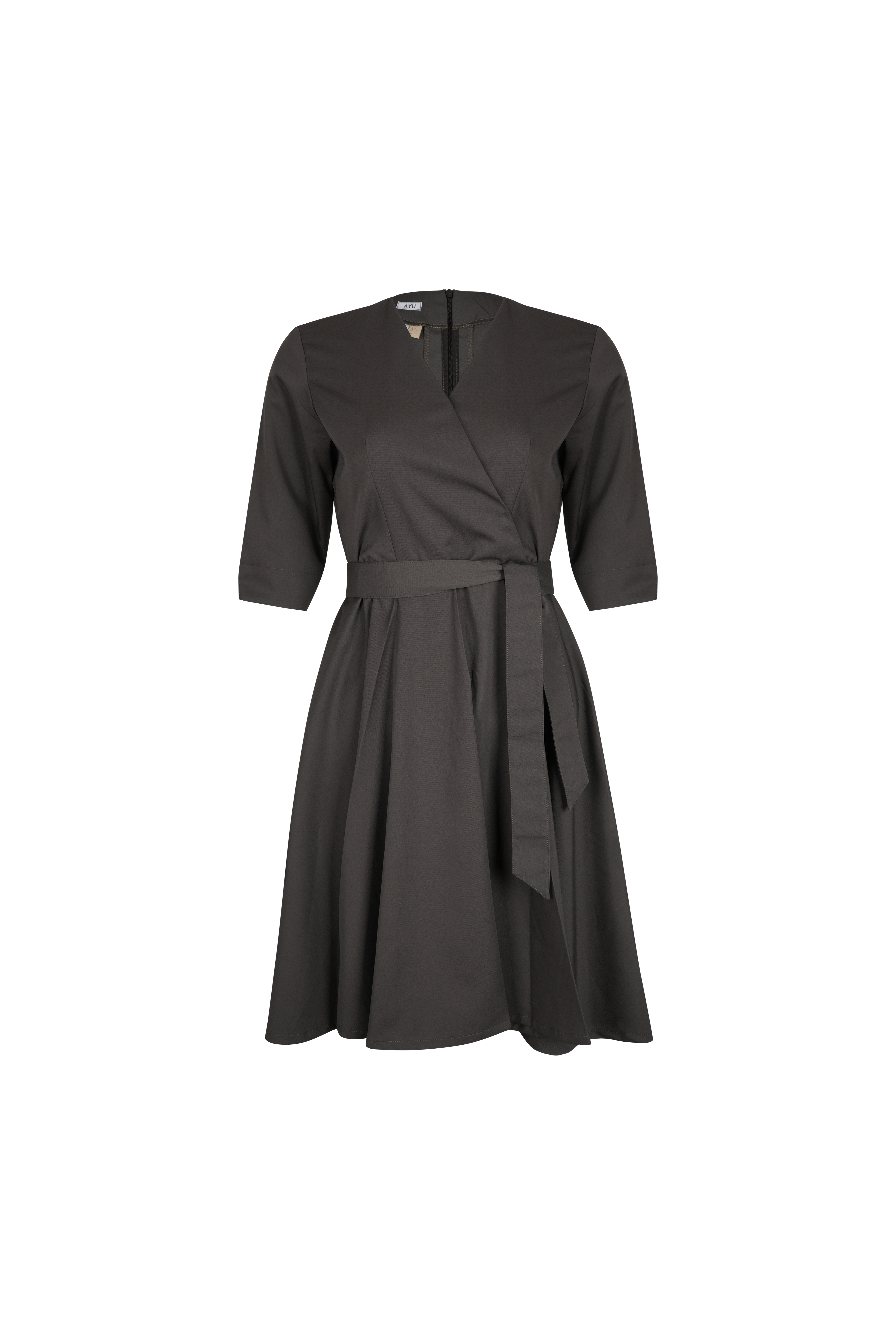 Gaun FML V-Neck Lengan Siku 2 PR